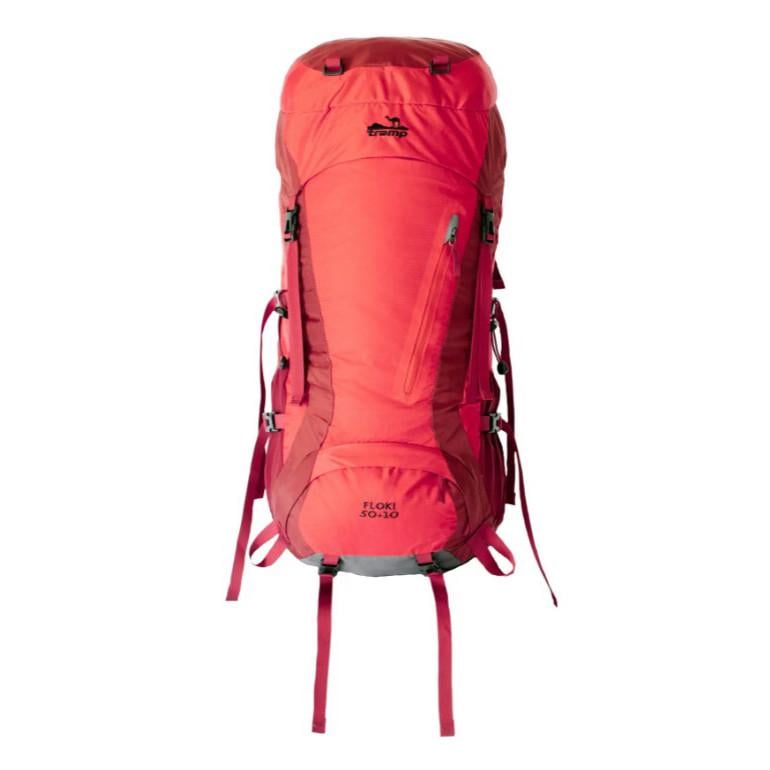 Рюкзак туристический Tramp Floki TRP-046 облегченный 60 л (50+10 л) Красный (iz12847)