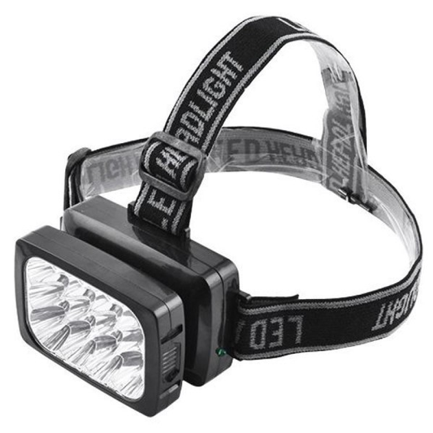 Ліхтар налобний акумуляторний YAJIA YJ-1837 Чорний (GR-05286)