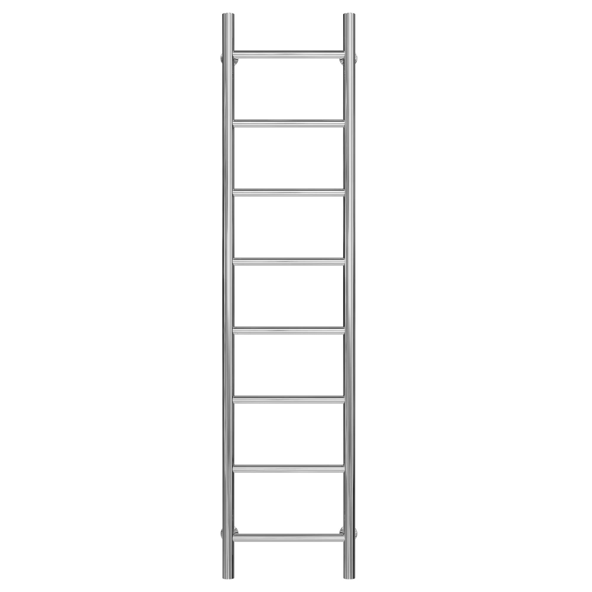 Полотенцесушитель водяной Deffi Орион П8 нижнее подключение нержавеющая сталь 400х1400 мм Хром (C.OR.140.40.8.C.A)