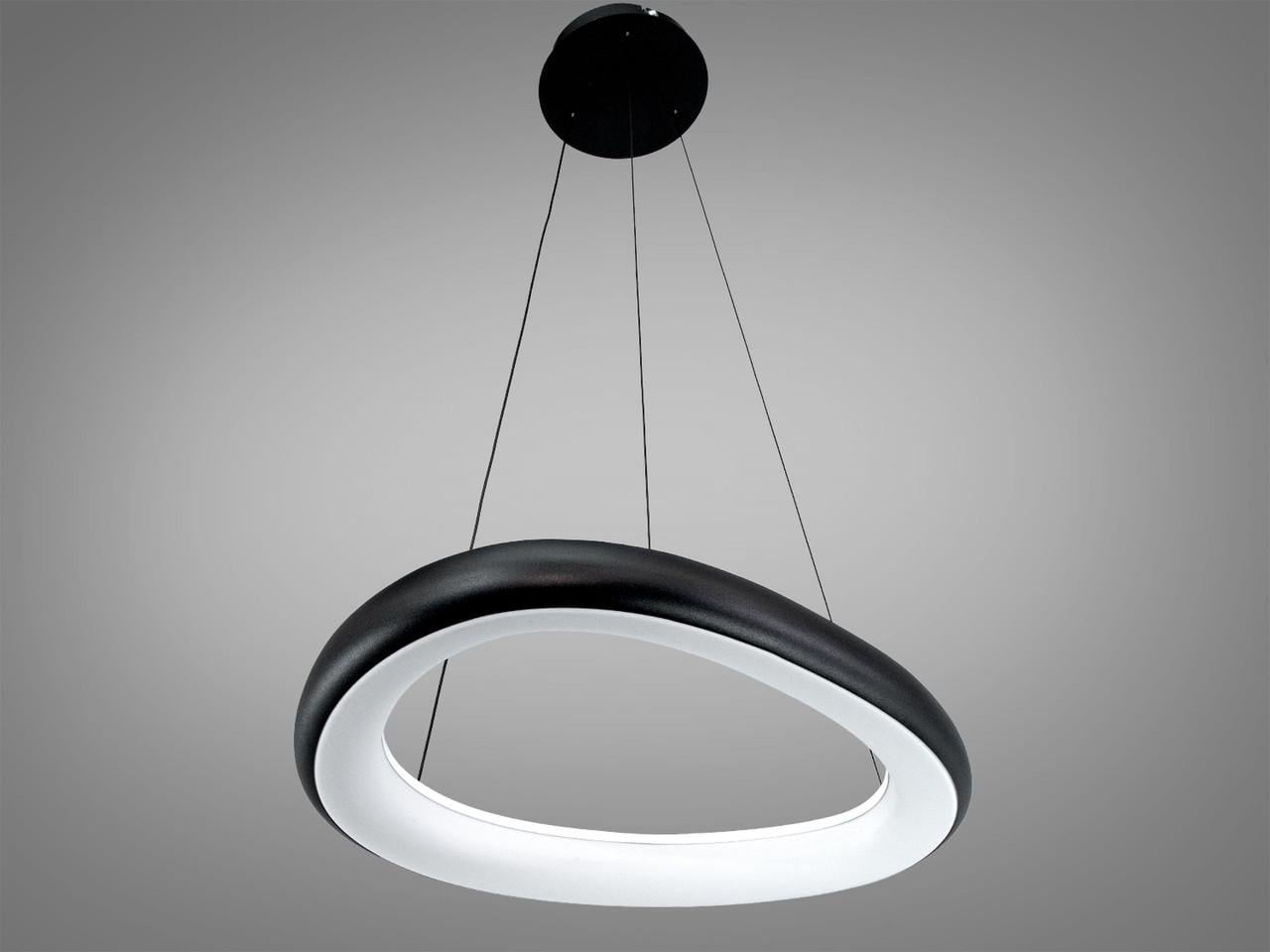 Люстра светодиодная подвесная для гостиной 0472A BK 36 Вт Черный (2971349520)