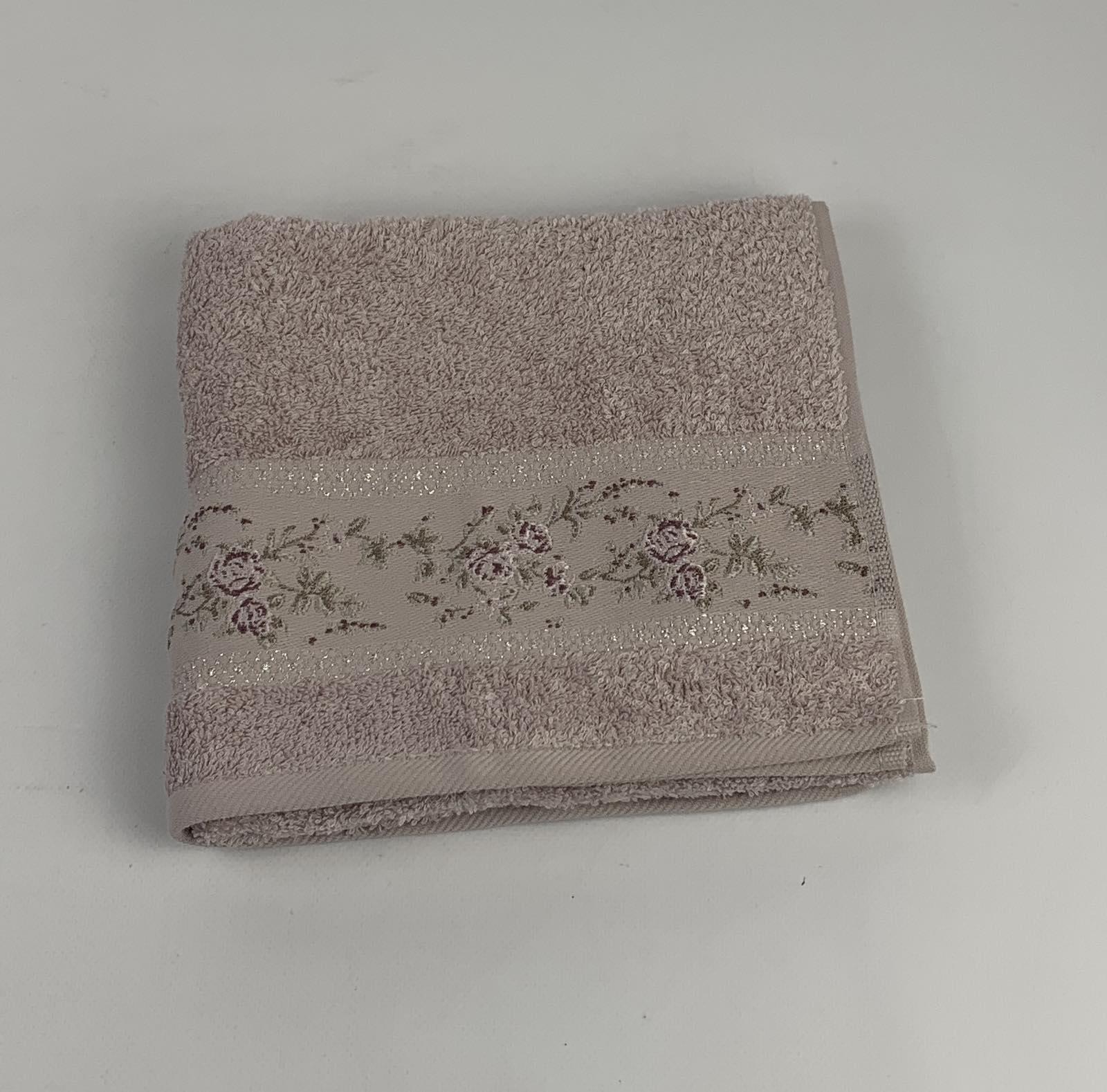 Полотенце Puppila Ronesans 50x90 см Світло-Лиловый (CN30553) - фото 1