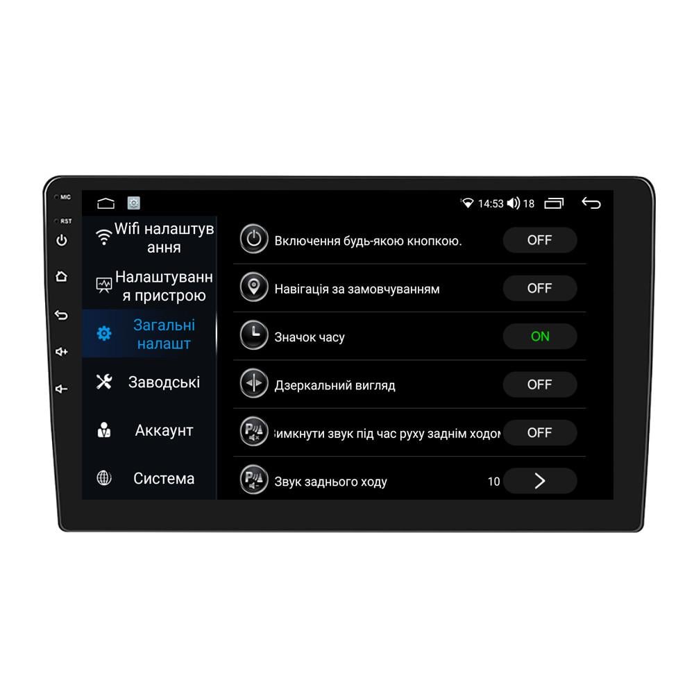 Автомагнітола 2 din Lesko W-10 10" IPS 4/64Gb CarPlay 4G Wi-Fi GPS Android 13 8 ядер - фото 2