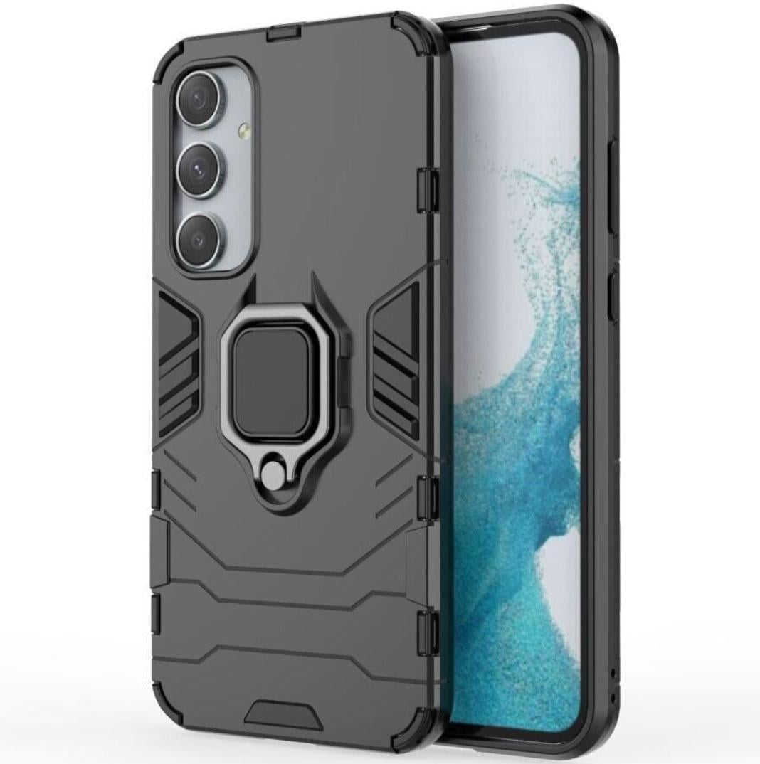 Чохол бампер Primolux Ring Armor для телефона Samsung Galaxy A55 5G (SM-A556) - Black