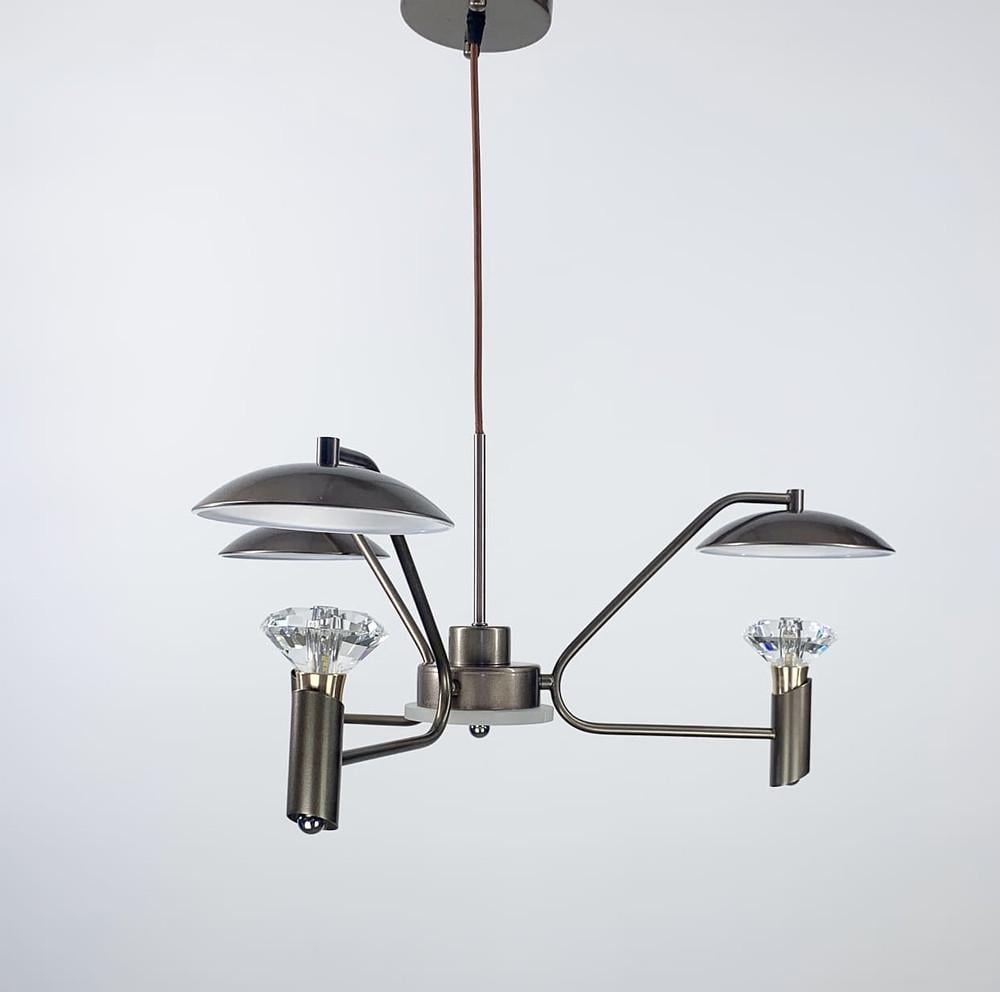 Люстра на 3 лампы Бронза (5005/3 GR)