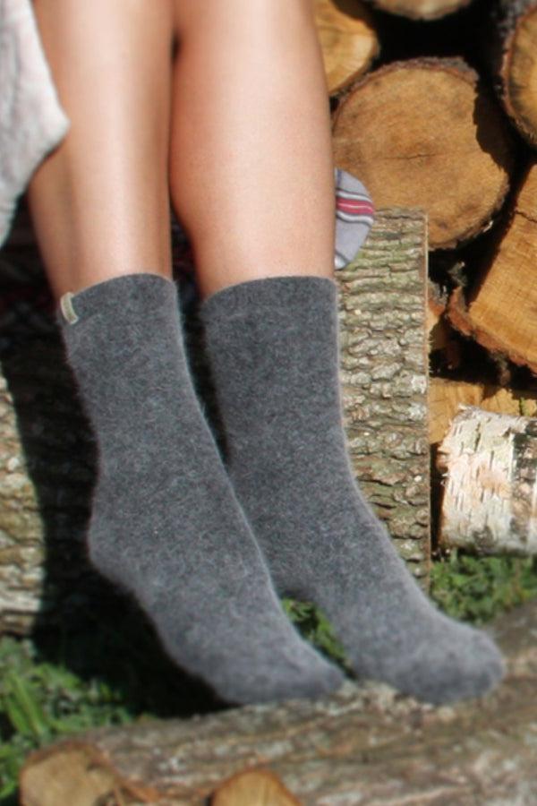 Носки женские теплые SHATO 040k Angora Line рз. 36-40 Темно-серый (12146249)