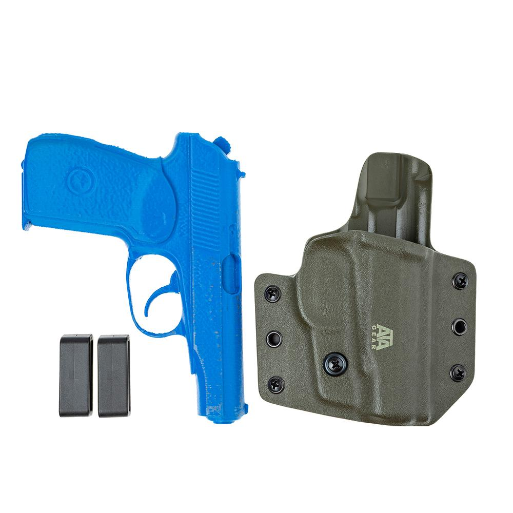 Кобура ATA Gear модель Hit Factor ver.1 ПМ/ПМР/ПМ-Т правша Olive Drab (HF1PMAKR-OD) - фото 2 Кобура ATA Gear модель Hit Factor ver.1 ПМ/ПМР/ПМ-Т правша Olive Drab (HF1PMAKR-OD) - фото 2