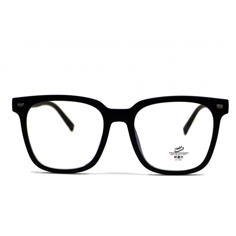 Комп'ютерні окуляри Blue Blocker оправа TR пластик 8952 NN Чорний Матовий - фото 4