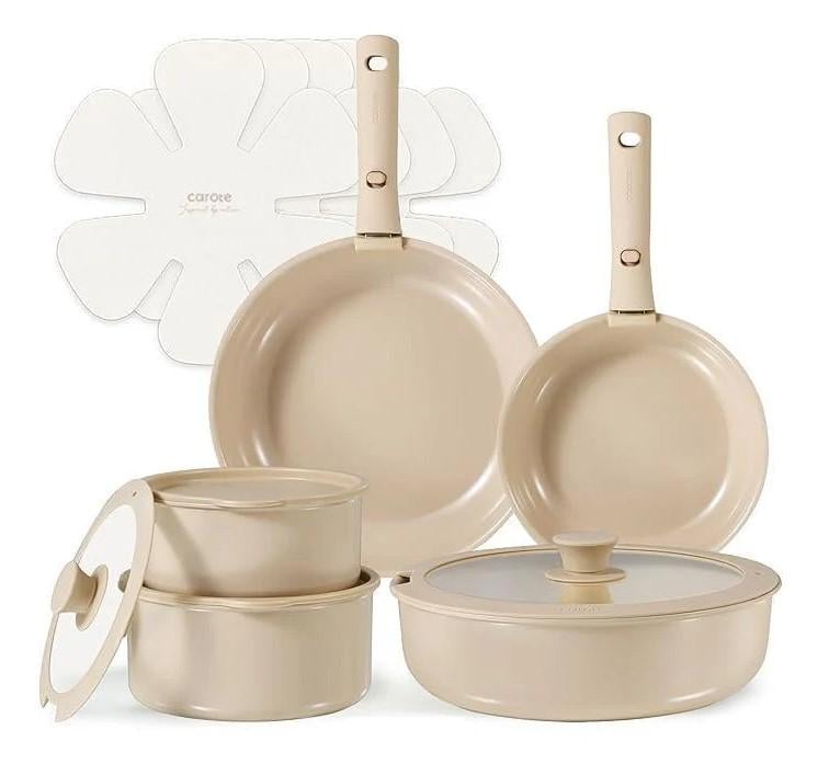 Набір каструль та сковорідок CAROTE 15 пр.