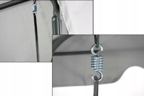 Качели садовые Garden трехместные с навесом раскладные до 200 кг - фото 6 Качели садовые Garden трехместные с навесом раскладные до 200 кг - фото 6