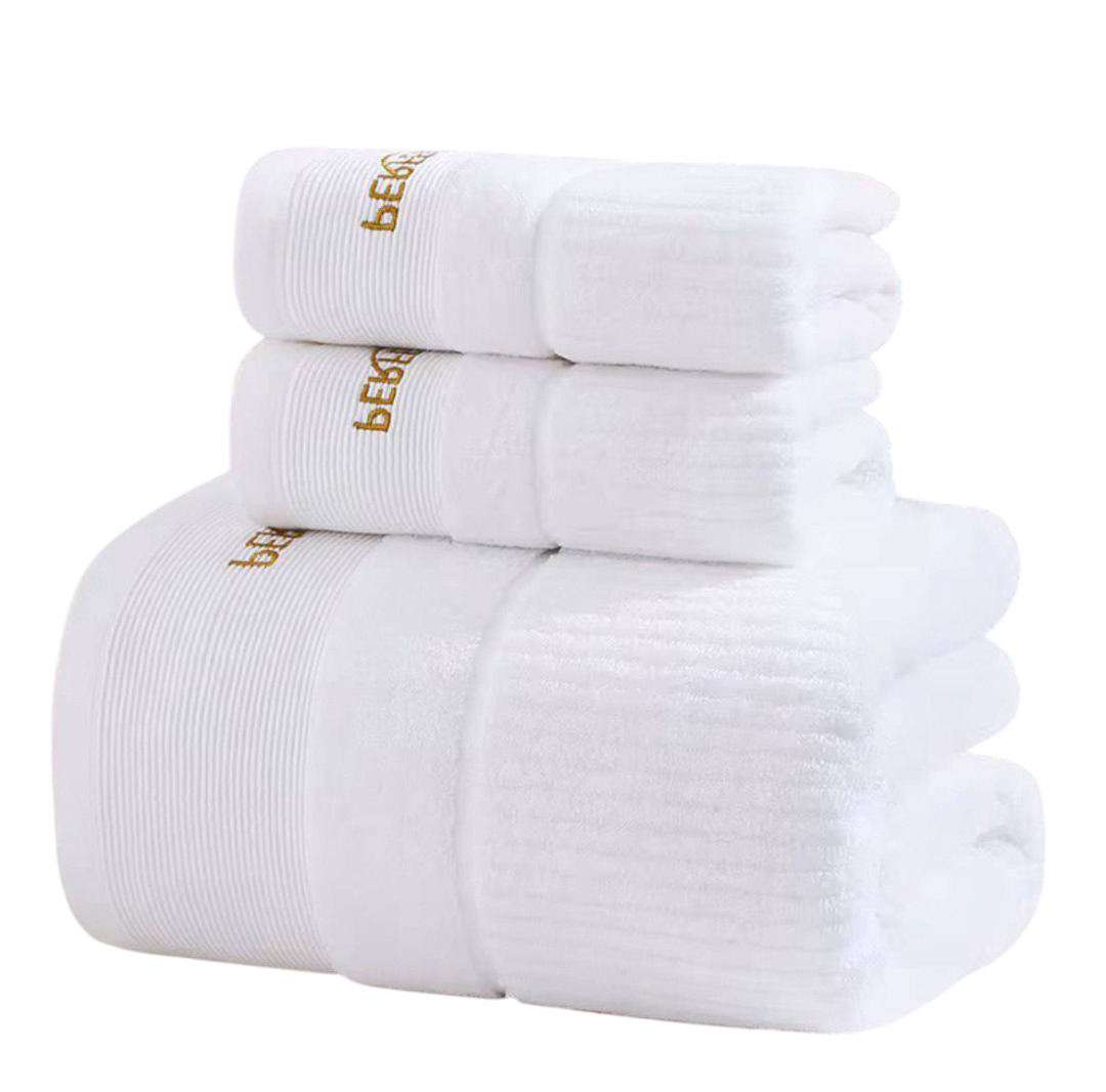 Набор полотенец Perfect Style 3в1 Белый (NR3in1BathWhitePerfect) - фото 7 Набор полотенец Perfect Style 3в1 Белый (NR3in1BathWhitePerfect) - фото 7