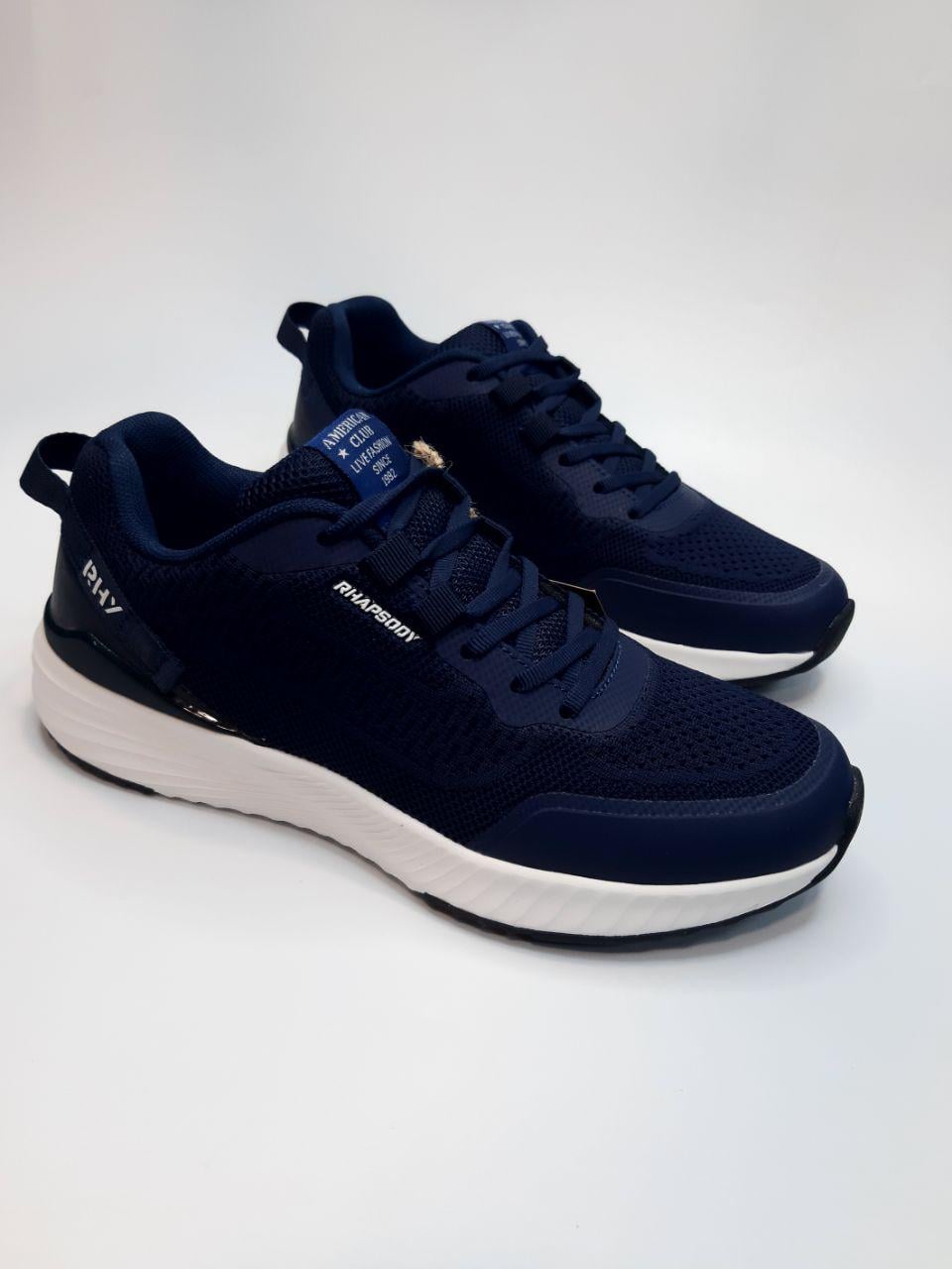 Кроссовки American Club р. 40 25,5 см Синий (130 navy)