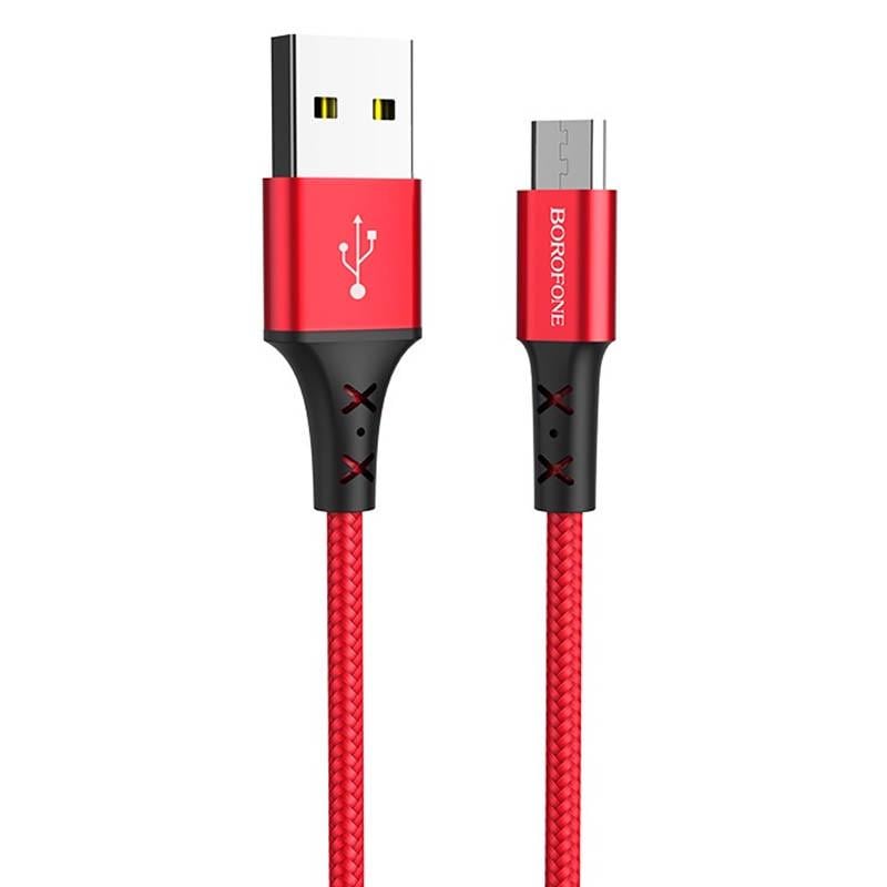 Дата кабель Borofone BX20 Enjoy USB to MicroUSB 1 м Red