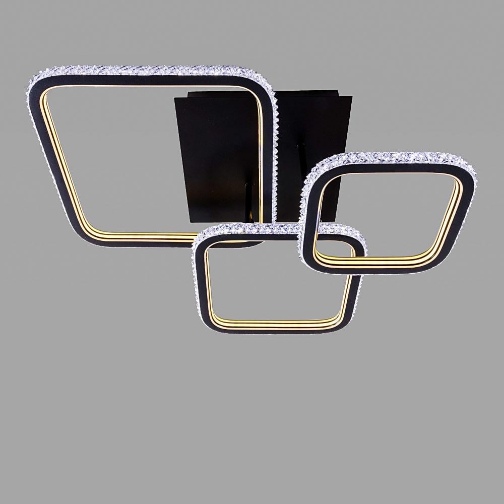 Люстра потолочная светодиодная Light House SRS-19302/3 BK 94W Черный