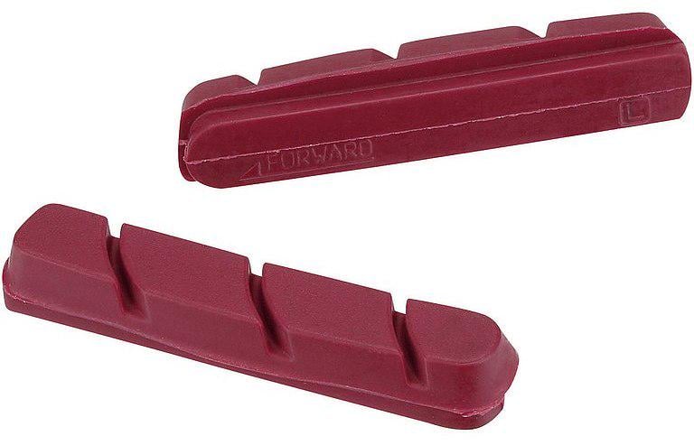Вставки для гальмівних колодок JAGWIRE Elite Pro Road JS459RW для вологої погоди Red (BRS-55-71)