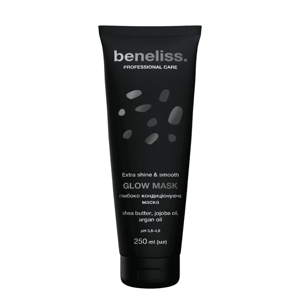 Глубоко кондиционирующая маска Beneliss Professional Care Extra Shine & Smooth Glow Mask 250 мл Глубоко кондиционирующая маска Beneliss Professional Care Extra Shine & Smooth Glow Mask 250 мл