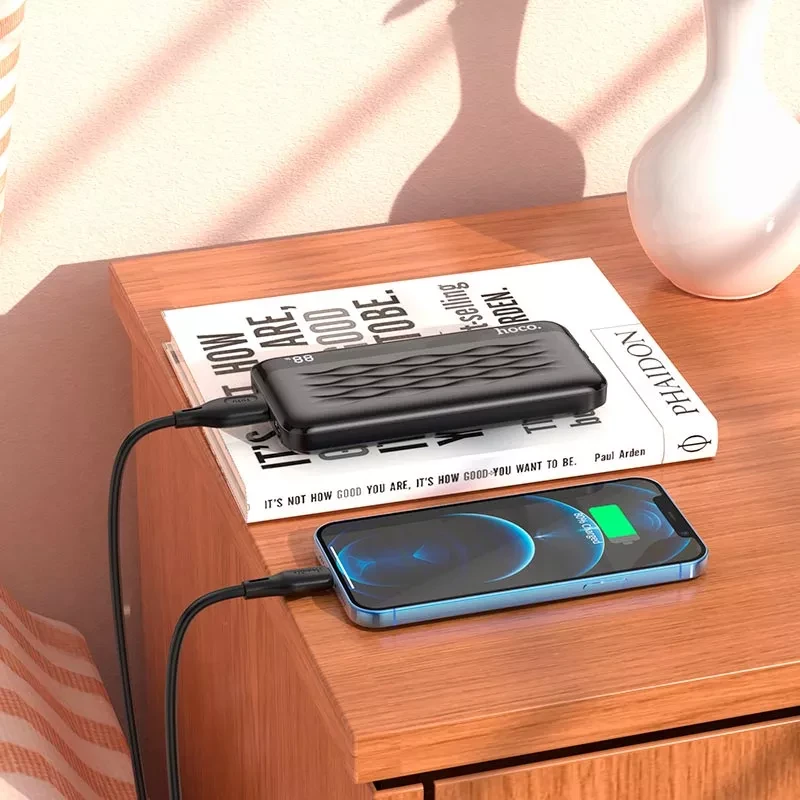 Повербанк Hoco J90A LED lighting/type-c QC 3,0 PD 22W 10000mAh (1720211873) - фото 8 Повербанк Hoco J90A LED lighting/type-c QC 3,0 PD 22W 10000mAh (1720211873) - фото 8