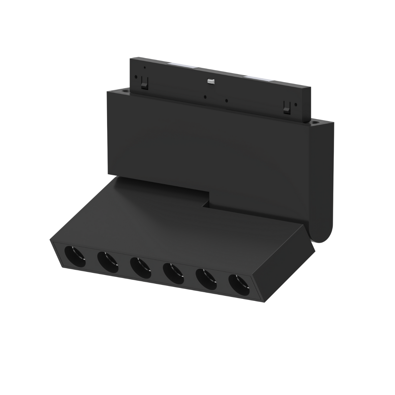 Світильник магнітний трековий MERALLI POINT BOX ROTABLE 118 6W 3000K/6000K регульована Чорний (TRPVPBR118)