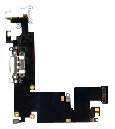 Шлейф разъема питания с аудиоразъемом для Apple iPhone 6 Plus Белый