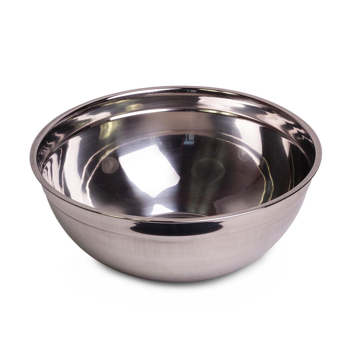 Миска Kamille Vizo из нержавеющей стали 24x10 см (4319)