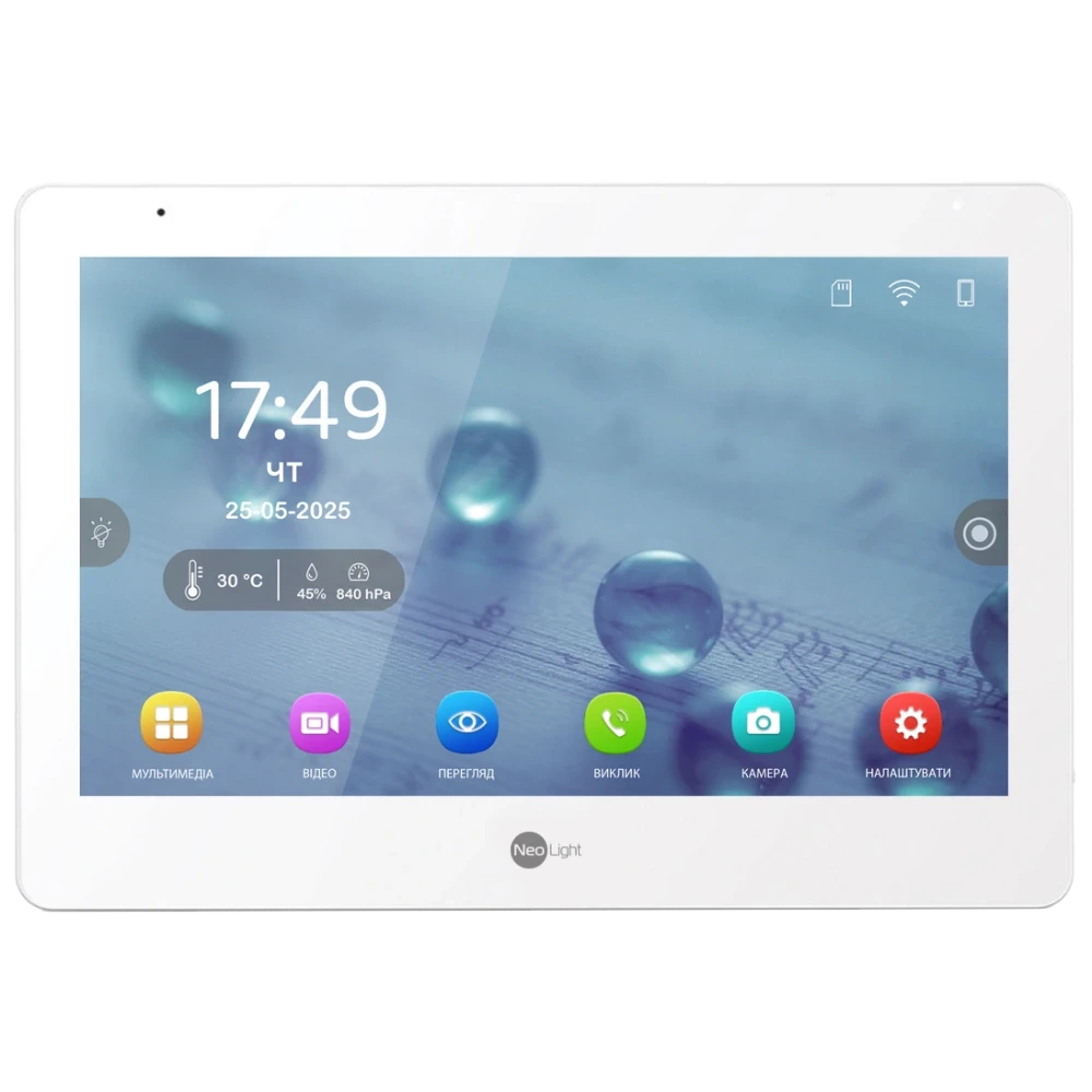 Відеодомофон NeoLight MEZZO Hybrid White (2863455555)