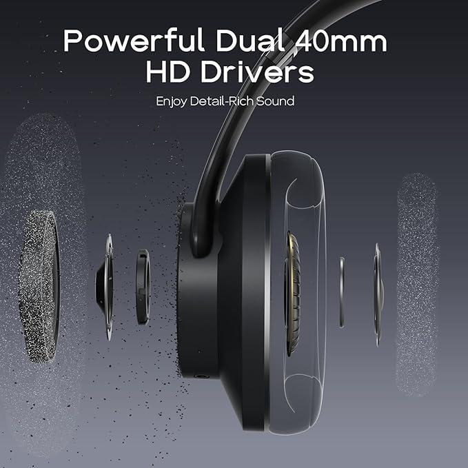 Навушники бездротові-вкладиші DOQAUS Bluetooth з мікрофоном для телефону та ПК - фото 5 Навушники бездротові-вкладиші DOQAUS Bluetooth з мікрофоном для телефону та ПК - фото 5