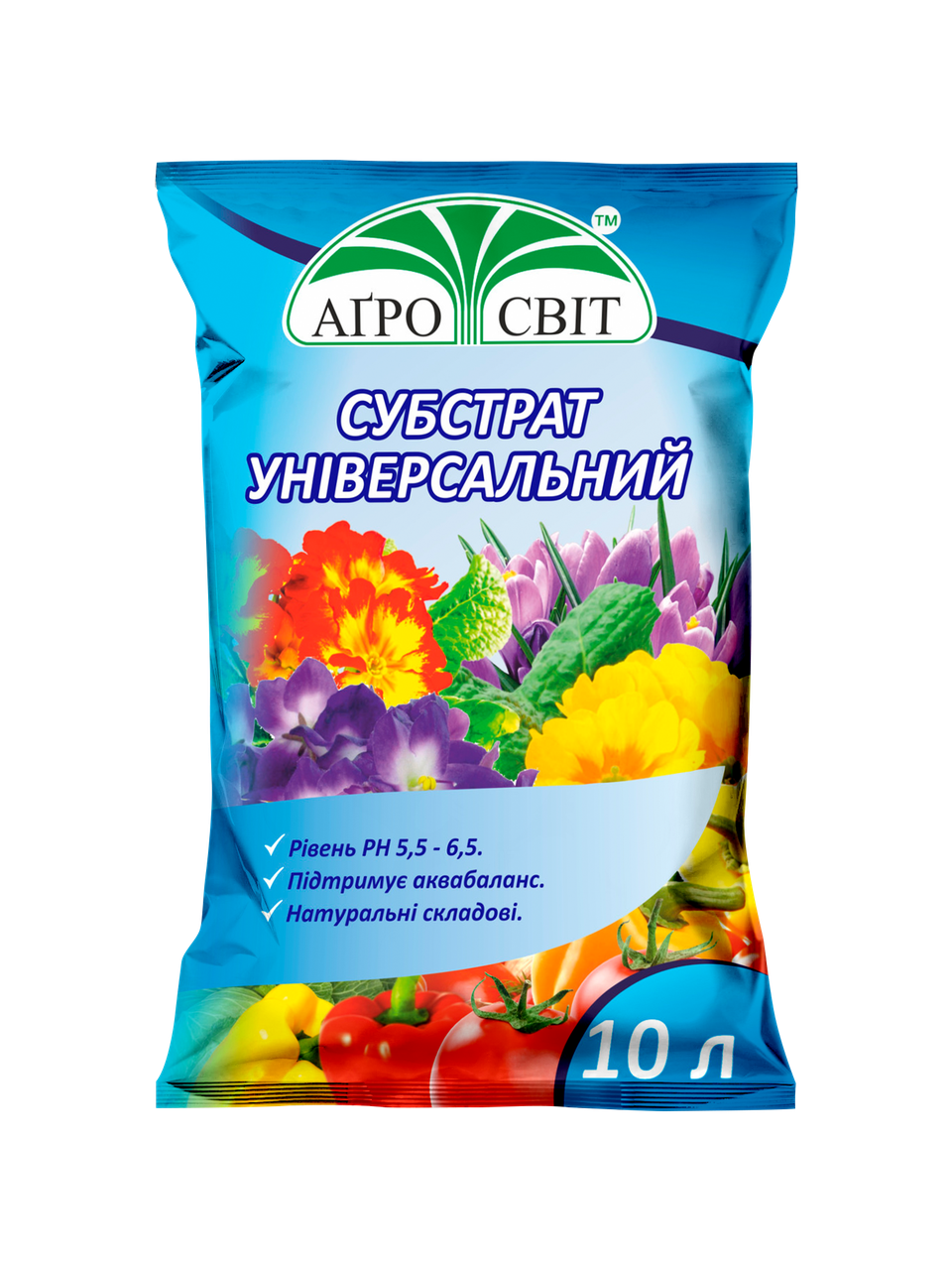 Субстрат торфяной универсальный 10 л (892272880) - фото 1 Субстрат торфяной универсальный 10 л (892272880) - фото 1