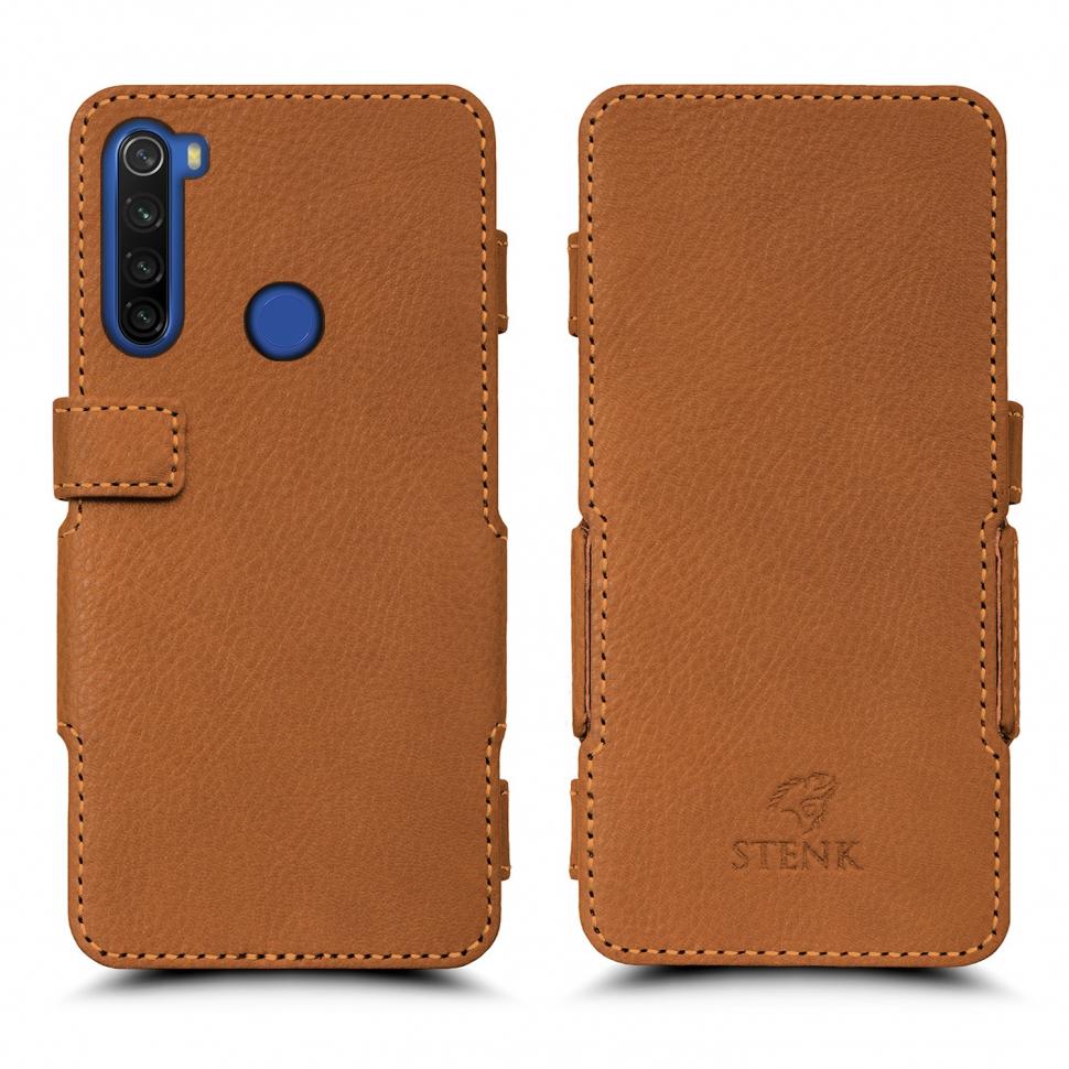 Чехол книжка Stenk Prime для Xiaomi Redmi Note 8 Camel (64766)