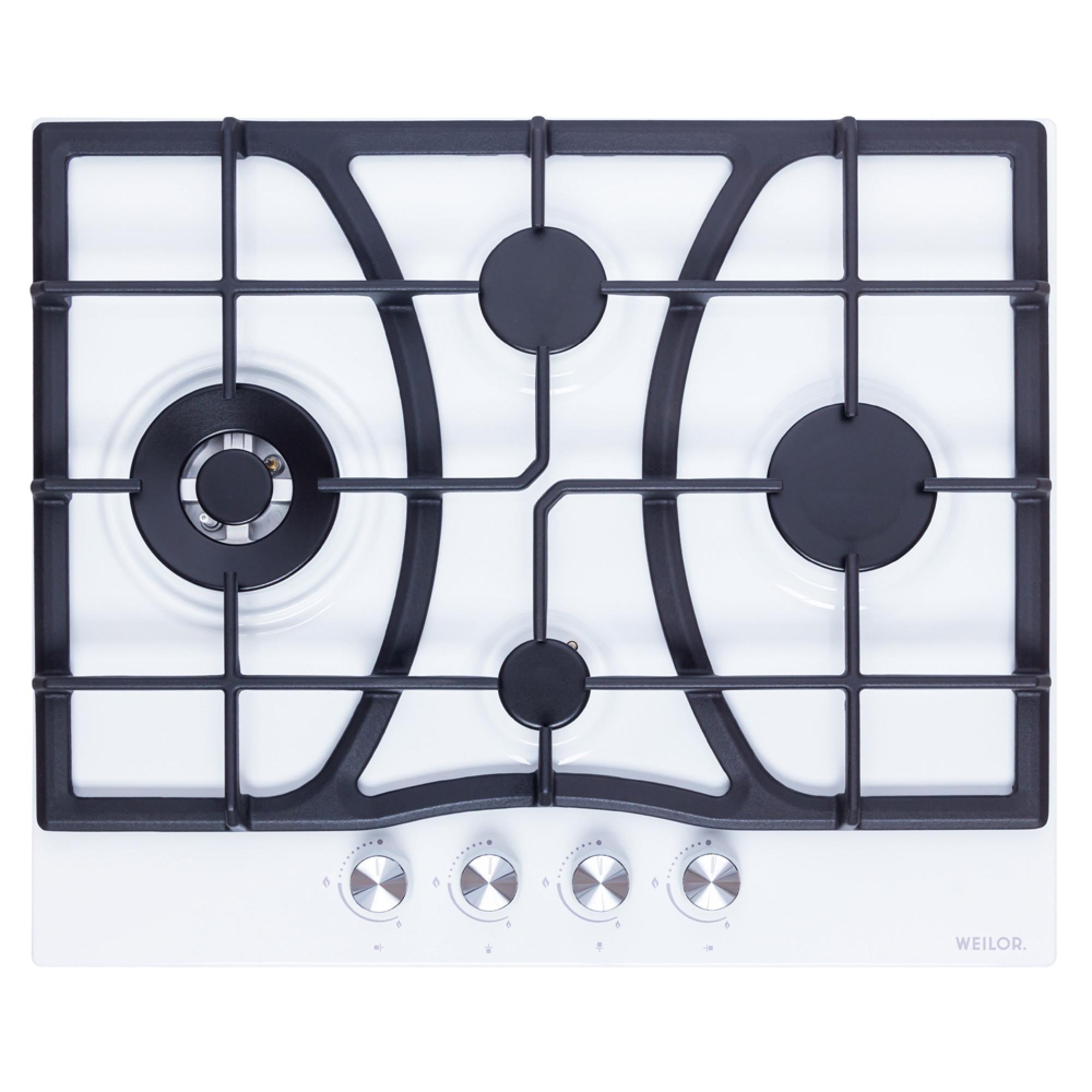 Варочная поверхность газовая WEILOR GM W 614 WH