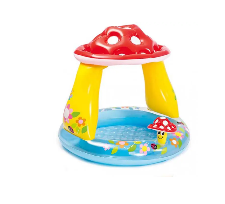 Бассейн надувной детский Intex 57114 Грибочек 45 л (25870954)