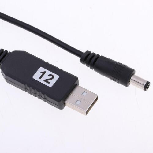 Кабель для підключення роутера до повербенку перехідник USB 5V DC 12V - фото 3