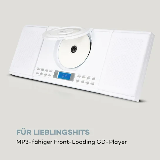 Стереосистема Auna Wallie Microsystem FM USB CD BT Aux - фото 7