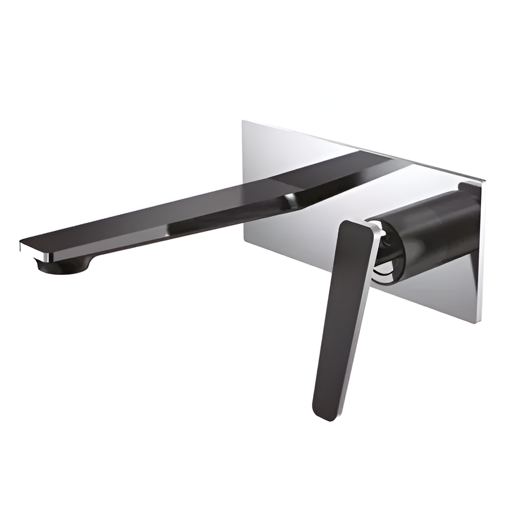 Смеситель для умывальника Frap F1057-22 Черный/Хром (1040769)