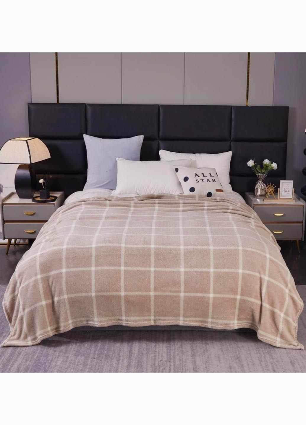 Покрывало велюровое с рисунком 200х180 см (101120-7)