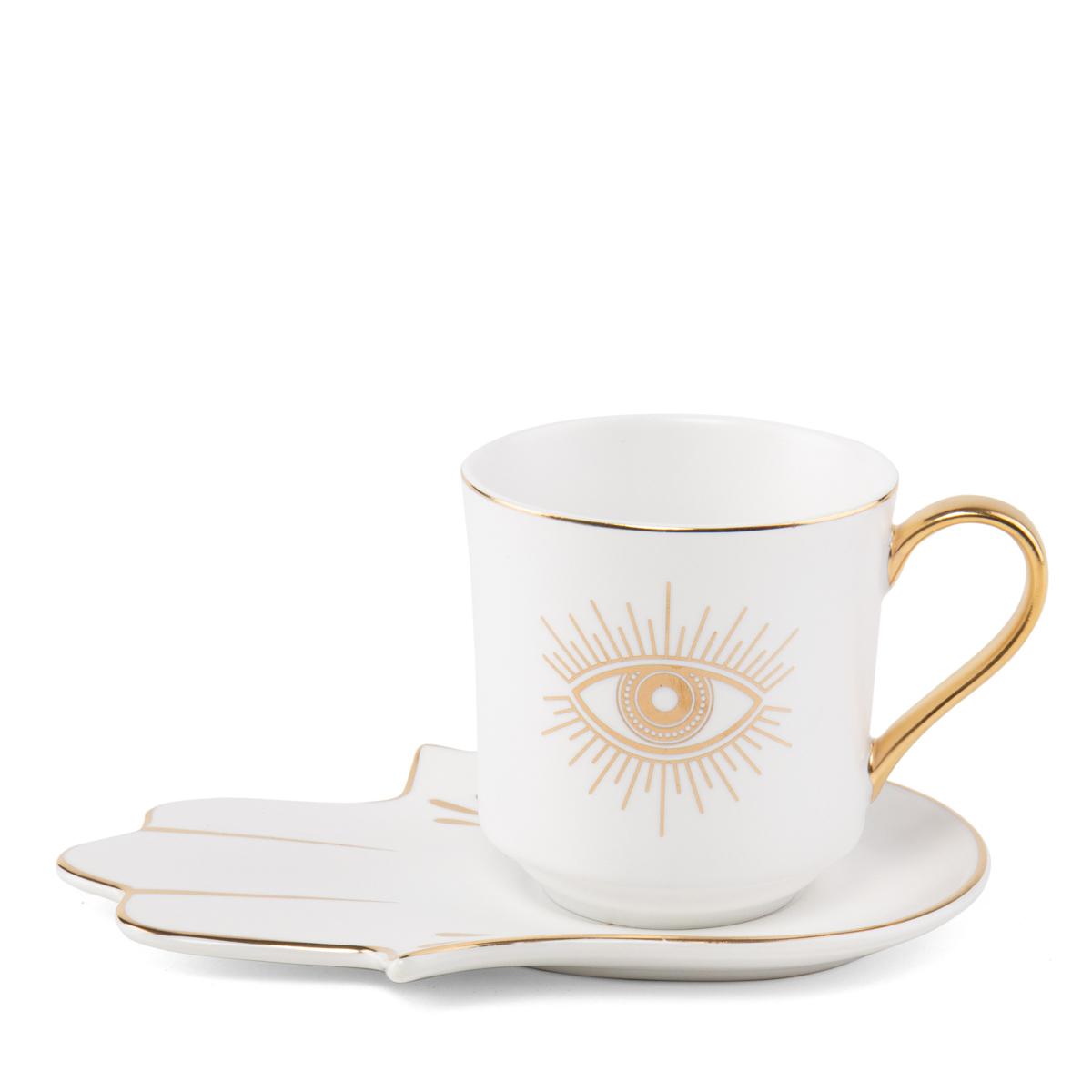 Керамическая чашка Elisey Инди 200 мл Белый (8904-008)