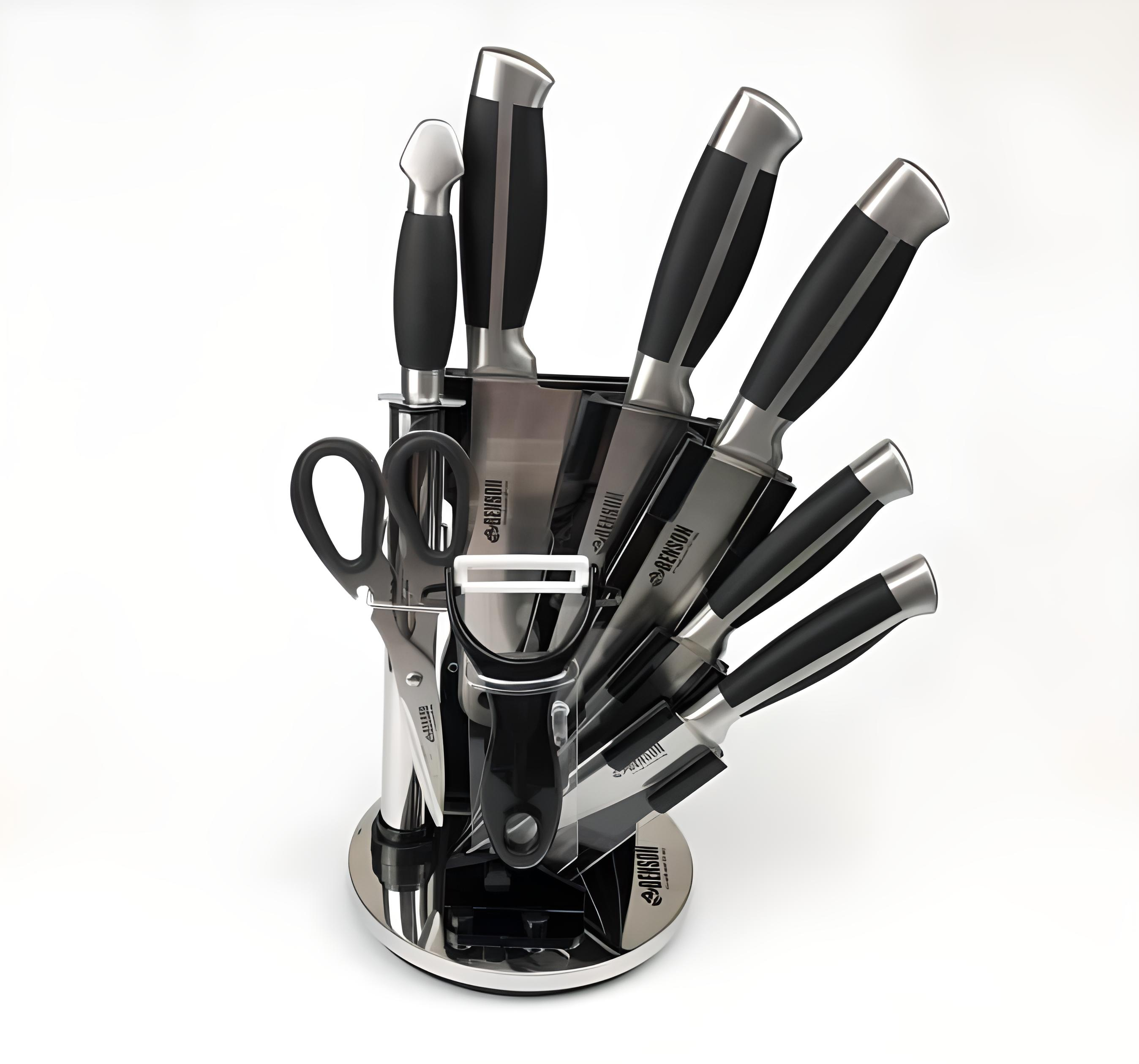 Набір ножів Benson BN-405 N 8 пр.