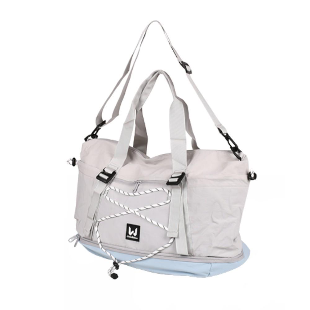 Сумка для поездок и спортзала Fashion R37035 55 см Белый (29875957)