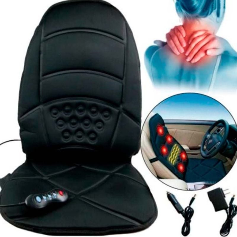 Автомасажер-накидка CUSHION HL-889 на крісло з підігрівов та пульт управління (26832377) - фото 6