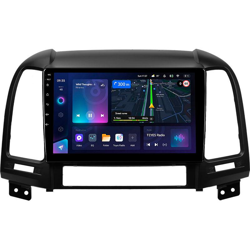 Магнитола штатная Teyes CC3L 4/32 GB для Hyundai Santa Fe 2 2006-2012 г. 9" (AR-81999)