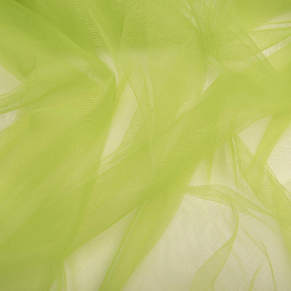 Тканина фатин V-H32 євро 3,0 м Салат (23707) - фото 3 Тканина фатин V-H32 євро 3,0 м Салат (23707) - фото 3