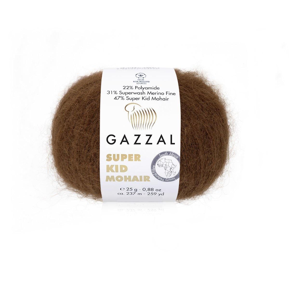 Пряжа Gazzal Super Kid Mohair 64400