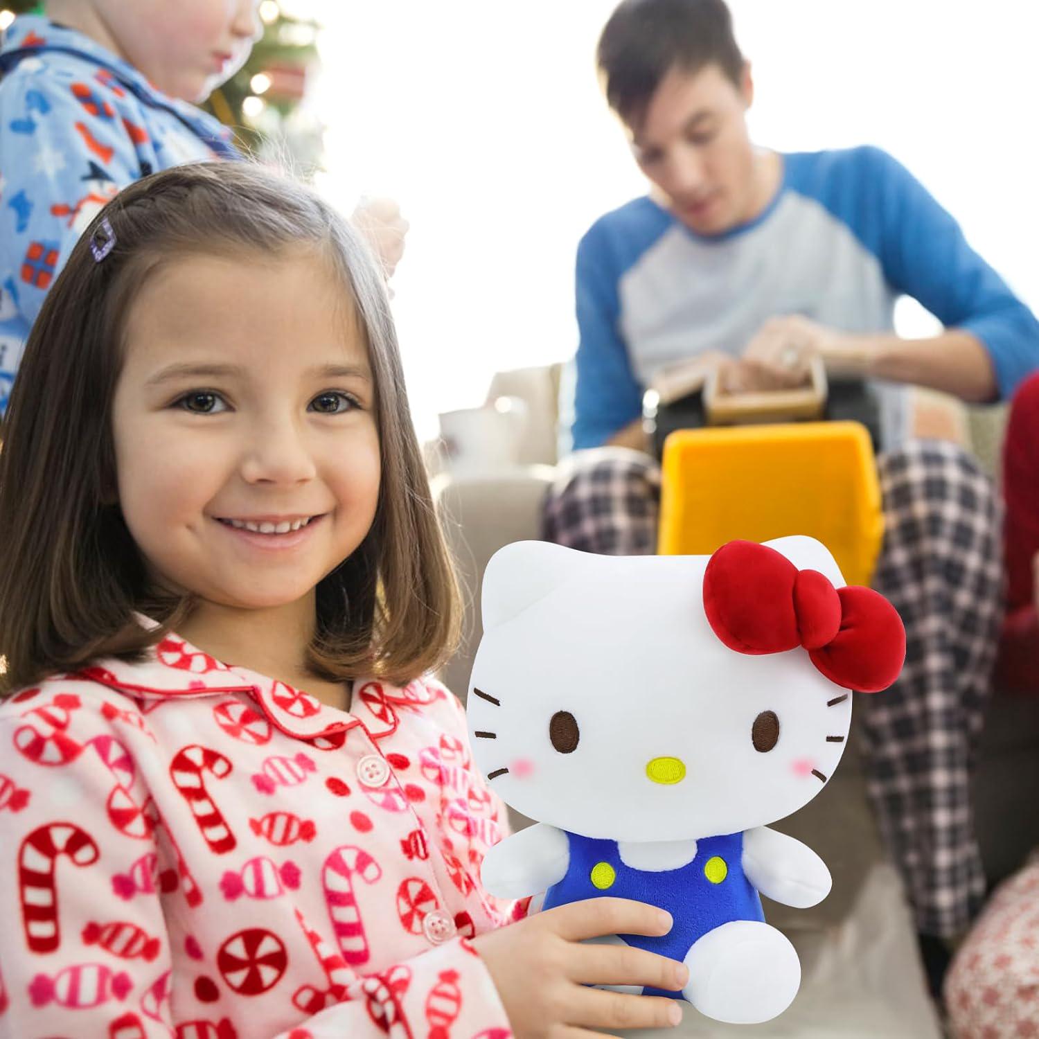 Мягкая игрушка Hello Kitty Sitting 22 см Blue/Red - фото 5 Мягкая игрушка Hello Kitty Sitting 22 см Blue/Red - фото 5