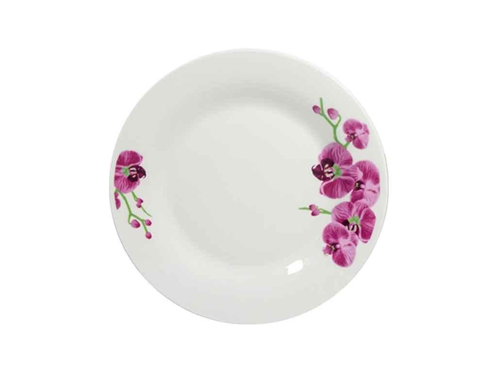 Набор тарелок SNT Нежность орхидеи 18 см 3 шт. (050-33-01)