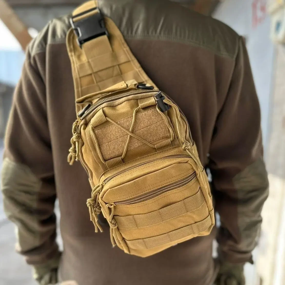 Рюкзак тактический 6 л Койот (2549772382) - фото 2