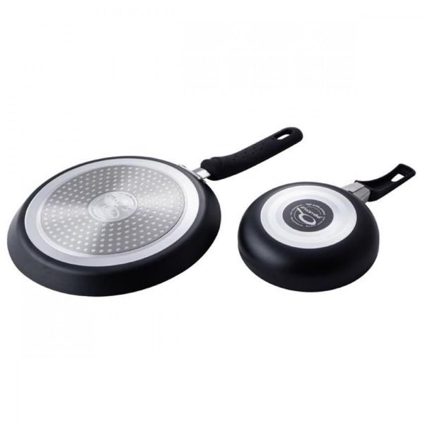Набір посуду антипригарний Kamille мармур 2 шт. (0615MR) - фото 4 Набір посуду антипригарний Kamille мармур 2 шт. (0615MR) - фото 4