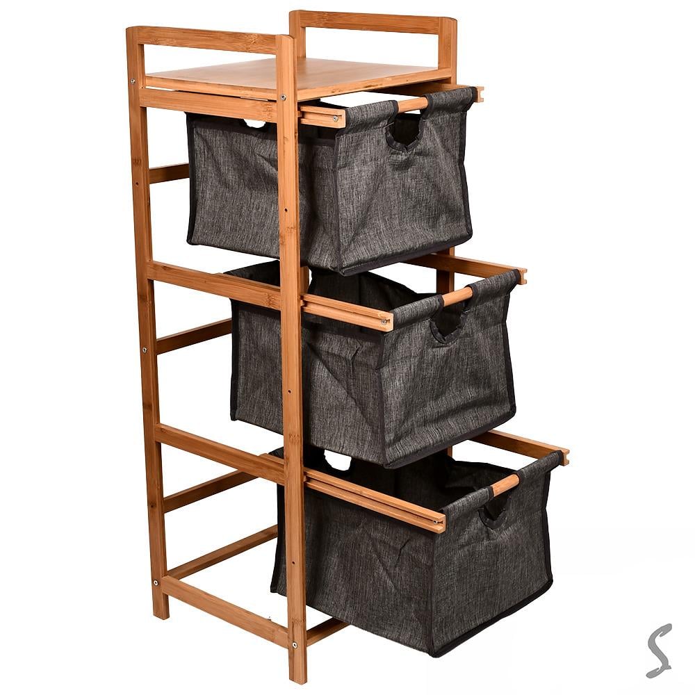 Этажерка напольная 3 овраг 34x32x91 см (R35236) - фото 2 Этажерка напольная 3 овраг 34x32x91 см (R35236) - фото 2