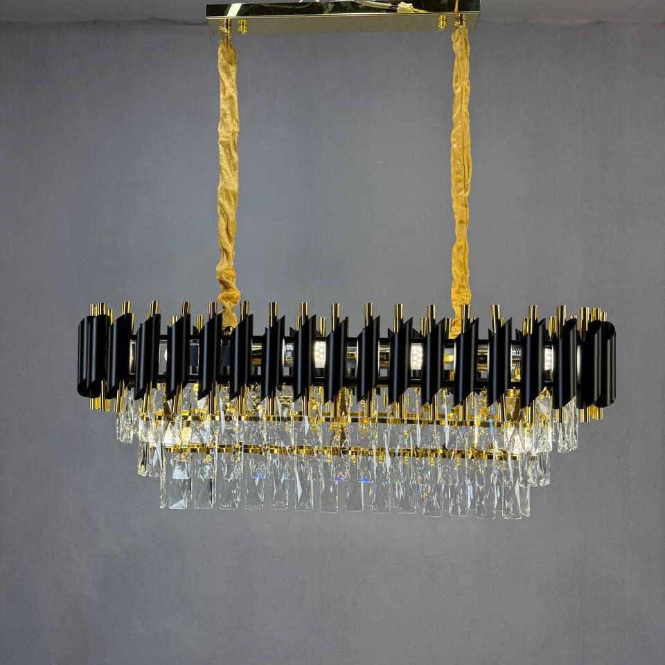 Люстра Zilini JY1913/800х300 Золотистый/Черный (30106413) - фото 2 Люстра Zilini JY1913/800х300 Золотистый/Черный (30106413) - фото 2