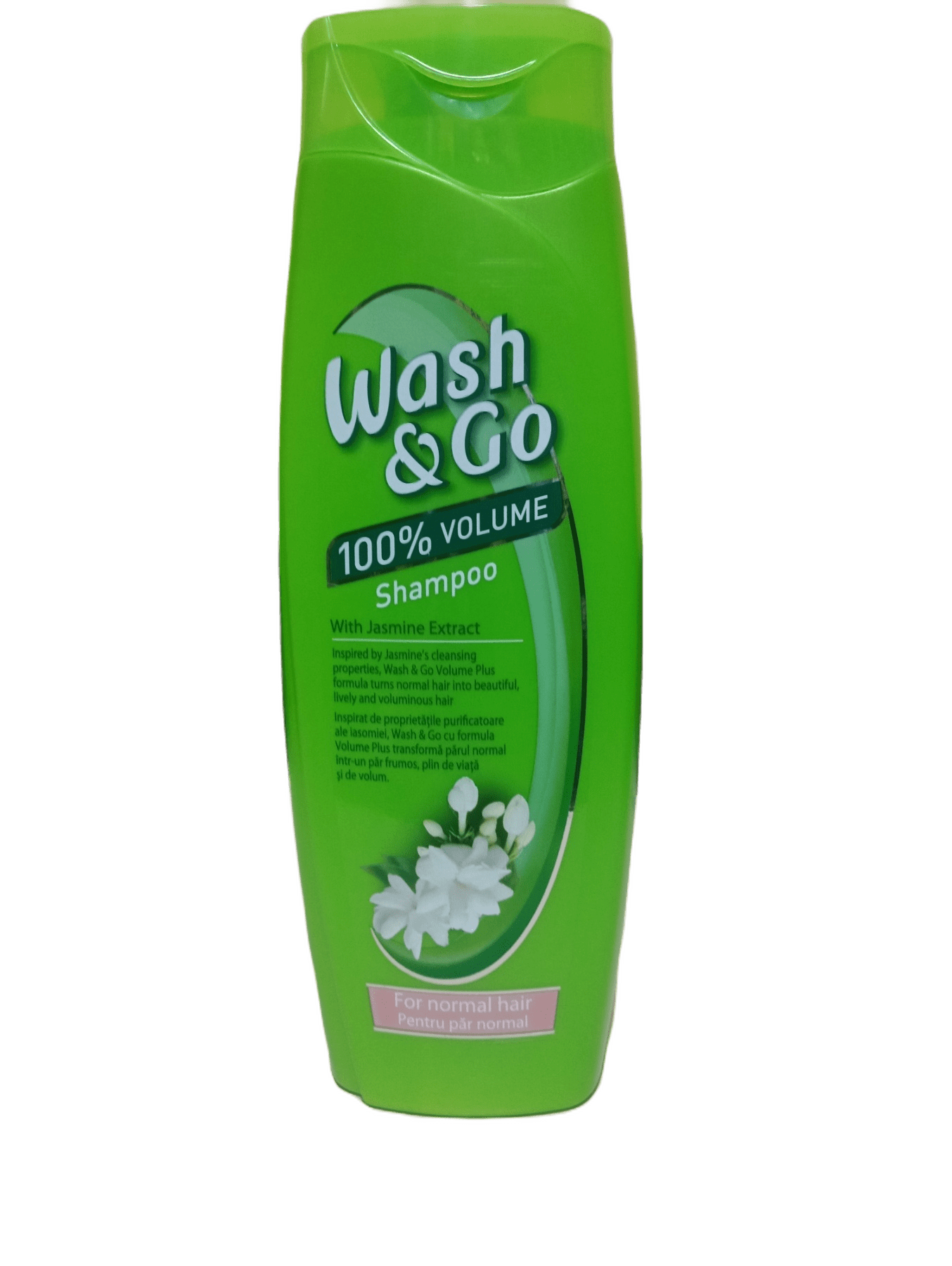 Шампунь Wash&Go для нормального волосся з екстрактом жасміну 400 ml - фото 1