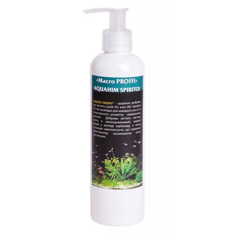 Удобрение для аквариумных растений TM Aquahim Spiritol Macro Proffi 0,25 л