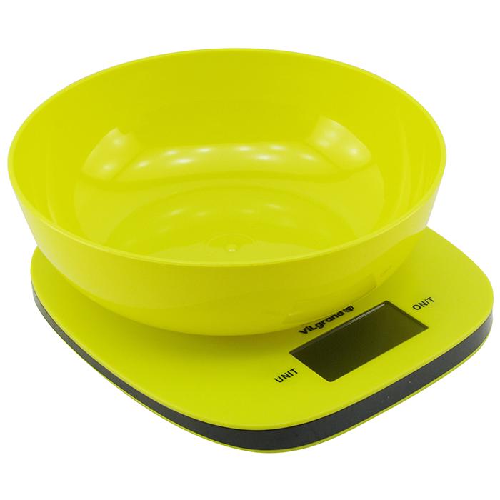 Весы кухонные Vilgrand VKS-517 Yellow