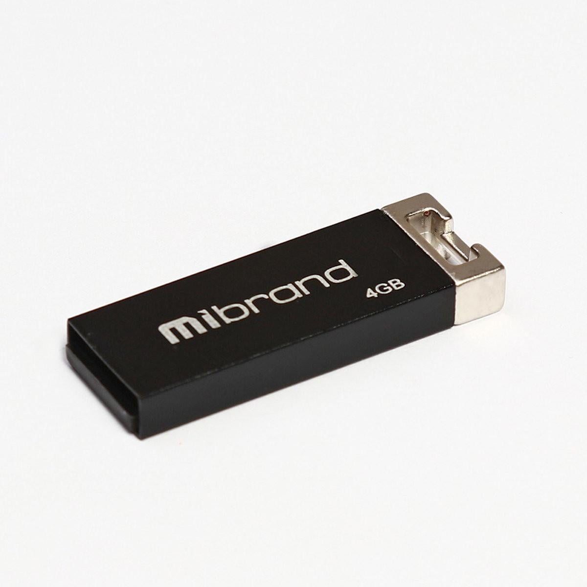 Flash Mibrand USB 2.0 Chameleon 4Gb Black (29caa1-15550)